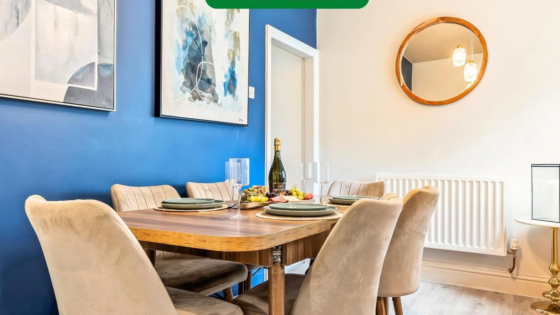 Navy House - Central Location - Free Parking, Fastwifi, Smarttv With Netflix By Yoko Property Redcar